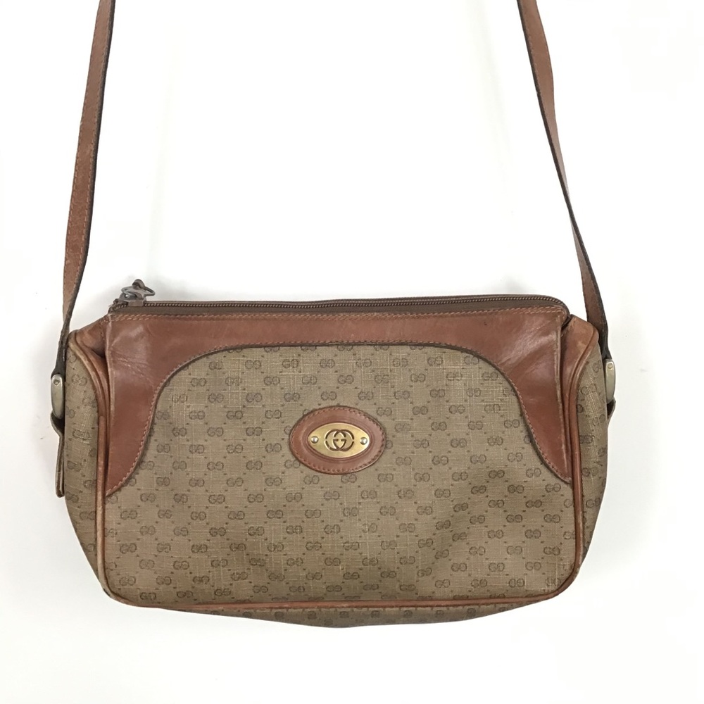 GUCCI | Vintage Monogram Crossbody Bag